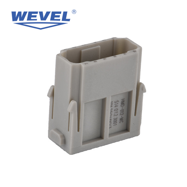 Industri&euml;le heavy-duty multi-circuit plug schroefaansluiting mannelijk vrouwelijk