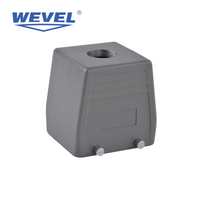 Polycarbonaat behuizing IP65 waterdichte connector voor zwaar gebruik